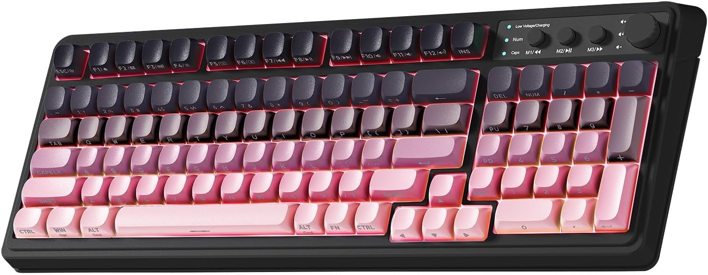 Metacova S99 | Tri-Mode Wireless Mechanical Keyboard - Creamy Edition