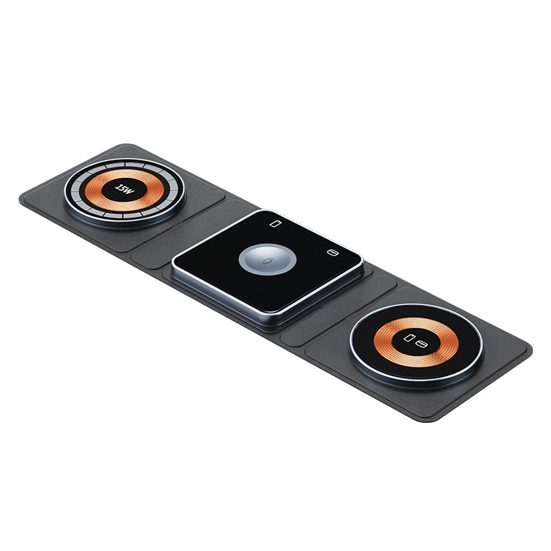 Metacova 3 In 1  Charging Pad With Night Light Magnetic Station