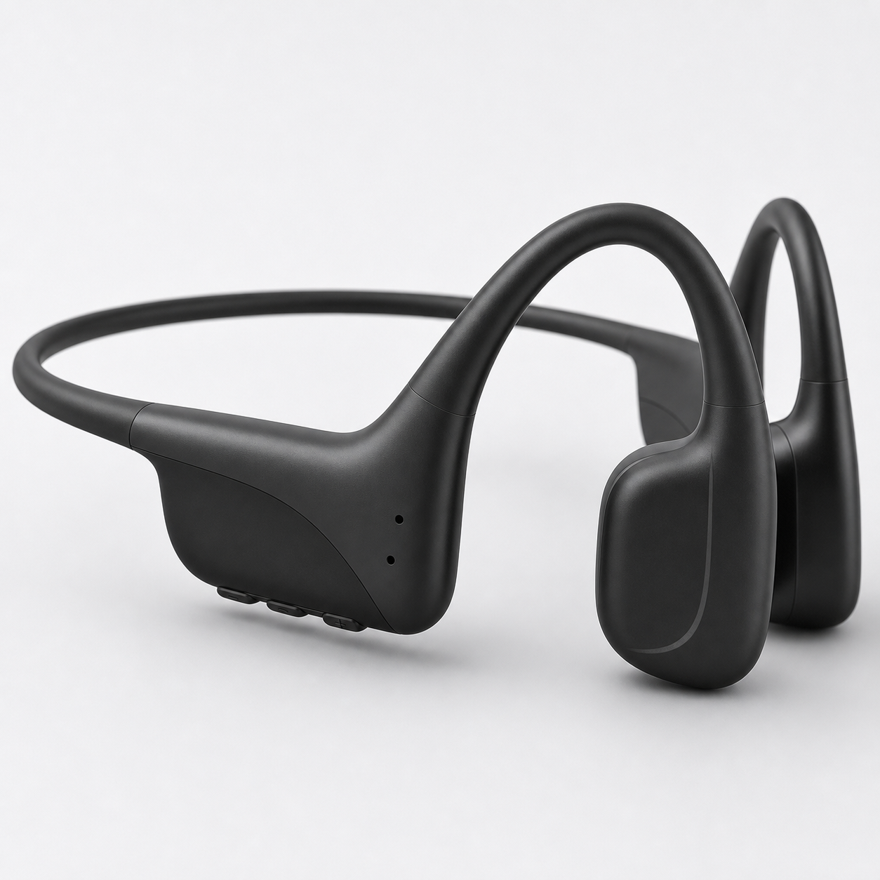 T12 Bone Conduction Headphones，Soft Touch Open Ear Wireless Headset